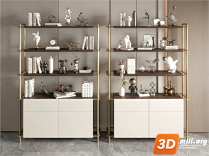 Decorative cabinet Skp Files